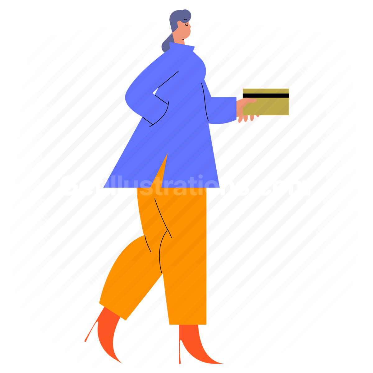 Shopping and Retail  illustration preview image